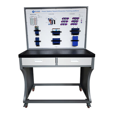 Buy Professional Movable Metal Steel Lithium Battery Structure Training Platform Square Module Dissection Bench for Vocational online manufacture